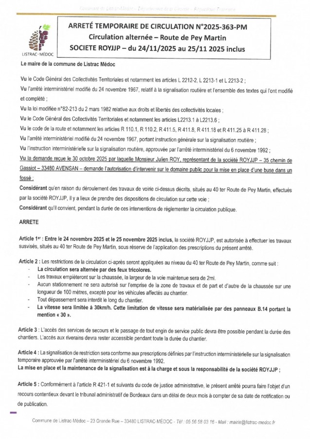 363 - Arrêté numéro 2025-363-PM - Société ROYJJP_page-0001.jpg